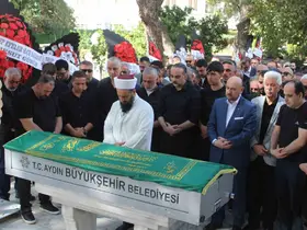 Aydın’da başından vurulmuş halde bulunan Sargın son yolculuğuna uğurlandı
