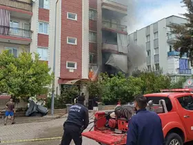 Aydın’da ev yangını
