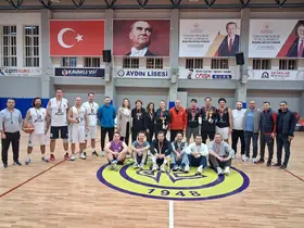 Aydın’da kamu çalışanları basketbol turnuvasında buluştu
