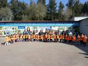 Aydın’da öğrenciler doğa sevgisini öğreniyor
