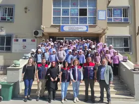 Aydın’da öğrencilere organik tarım anlatıldı
