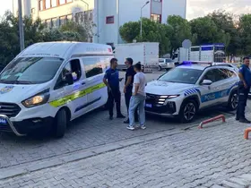 Aydın’da okul önünde hareketli anlar
