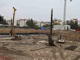 Aydın’da yeni adalet sarayı inşaatında kazıklar çakıldı
