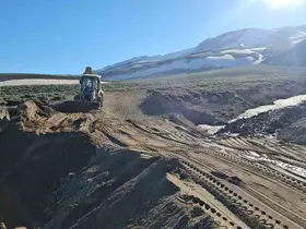Aydınlar’da dağcılara büyük kolaylık: Süphan Dağı’nda yol açma çalışması

