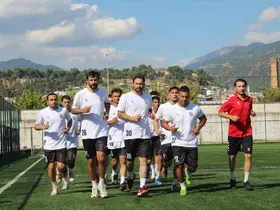 Aydınspor, ilk antrenmanına çıktı
