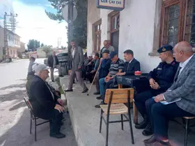 Aydıntepe Kaymakamı Yıldırım köylerde vatandaşların taleplerini dinledi

