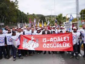 Ayvalık’ta 1 Mayıs coşkusu
