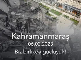 Azerbaycan’dan 6 Şubat depremlerinin 3. yılında Türkiye ile dayanışma mesajı
