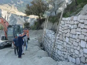Babadağ’da sosyal tesis inşaatı hızla devam ediyor
