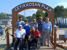 Bafra’da görme engellilerden geleneksel piknik buluşması
