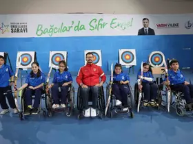 Bağcılar’da Engelli Çocuk Okçuluk Takımı kuruldu
