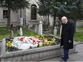 Bahçeli'den merhum Muhsin Yazıcıoğlu'nun kabrine ziyaret