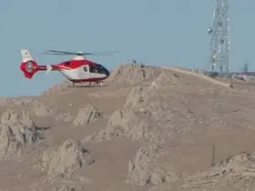 Bahçesaray ve Çatak’tan hastalar helikopterle Van’a nakledildi
