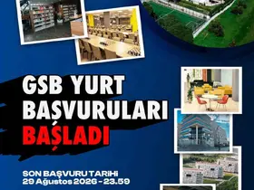 Bakan Bak GSB yurt başvurularının başladığını duyurdu
