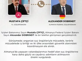 Bakan Çiftçi Alman mevkidaşı ile telefonda görüştü

