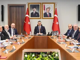 Bakan Çiftçi birim amirleri ile bir araya geldi