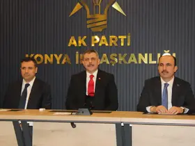 Bakan Çiftçi'den AK Parti Konya'ya ziyaret