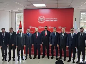 Bakan Çiftçi’ Konya Valiliğini ziyaret etti