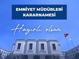 Bakan Çiftçi: "Yeni atanan emniyet müdürlerimize başarılar diliyorum"
