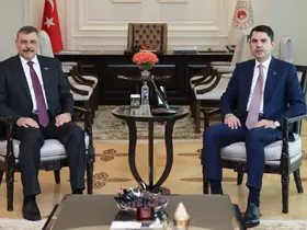 Bakan Çiftçi’den Bakan Kurum’a ziyaret
