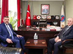 Bakan Çiftçi’den Türk İdareciler Derneği’ne ziyaret
