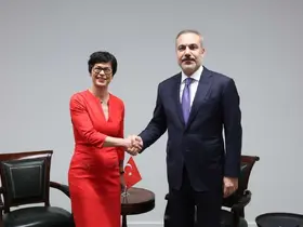 Bakan Fidan, AB Komiseri Kos ile görüştü
