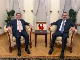 Bakan Fidan, Alman mevkidaşı Wadephul ile bir araya geldi
