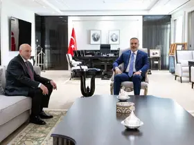 Bakan Fidan, Ankara İl Emniyet Müdürü Yüksek’i kabul etti
