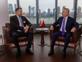 Bakan Fidan, Bosna Hersek Dışişleri Bakanı Konakovic ile bir araya geldi
