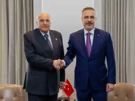 Bakan Fidan, Cezayirli mevkidaşı Attaf ile görüştü
