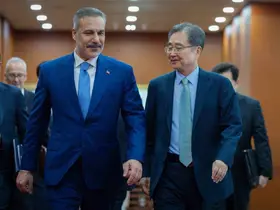 Bakan Fidan, Güney Koreli mevkidaşı Cho Hyun ile görüştü
