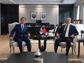 Bakan Fidan, Koreli mevkidaşı Cho Hyun ile görüştü
