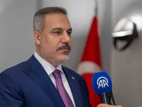 Bakan Fidan: "Körfez’de devam eden savaş dikkatimizi Filistin meselesinden ayırmadı"
