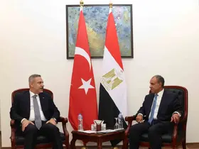 Bakan Fidan, Mısır Dışişleri Bakanı Abdelatty ile bir araya geldi
