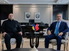 Bakan Fidan, Ukrayna Milli Güvenlik ve Savunma Konseyi Sekreteri Umerov ile görüştü
