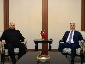 Bakan Fidan, Ukrayna Milli Güvenlik ve Savunma Konseyi Sekreteri Umerov ile görüştü
