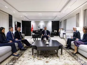 Bakan Fidan, UNRWA Genel Komiseri Lazzarini’yi kabul etti
