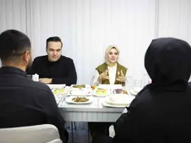 Bakan Göktaş, Aktaş ailesinin iftar sofrasına misafir oldu
