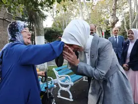 Bakan Göktaş, Darülaceze bağışçılarıyla bir araya geldi
