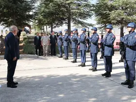 Bakan Güler, 17’nci Hava ve Füze Savunma Üs Komutanlığı’nı ziyaret etti
