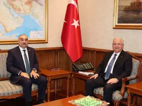 Bakan Güler, Azerbaycan Büyükelçisi Memmedov’u kabul etti
