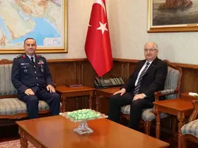 Bakan Güler, Hava Kuvvetleri Komutanı Orgeneral Dalkıran’ı kabul etti