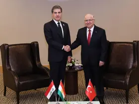 Bakan Güler, IKBY Başkanı Barzani ile görüştü