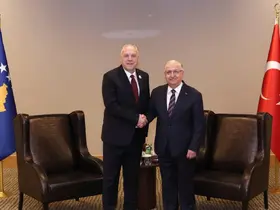 Bakan Güler, Kosova Başbakan Yardımcısı Damka ile görüştü
