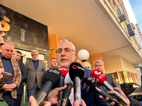 Bakan Işıkhan görüşmelerini sürdürüyor