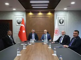 Bakan Işıkhan, İçişileri Bakanı Çiftci ile bir araya geldi
