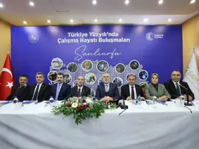 Bakan Işıkhan, Şanlıurfa’da iş adamlarıyla buluştu
