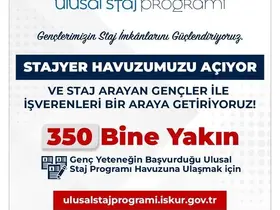 Bakan Işıkhan: "Ulusal Staj Programı’na bugüne kadar yaklaşık 350 bin başvuru yapıldı"
