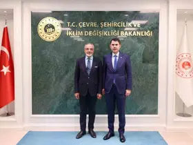 Bakan Kurum, DEM Parti Milletvekili Sakık’ı kabul etti
