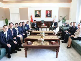 Bakan Memişoğlu, Japonya Temsilciler Meclisi Üyesi Ogushi ile bir araya geldi
